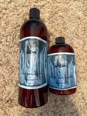 WEN Winter Vanilla Mint Cleansing Conditioner - 2 bottles